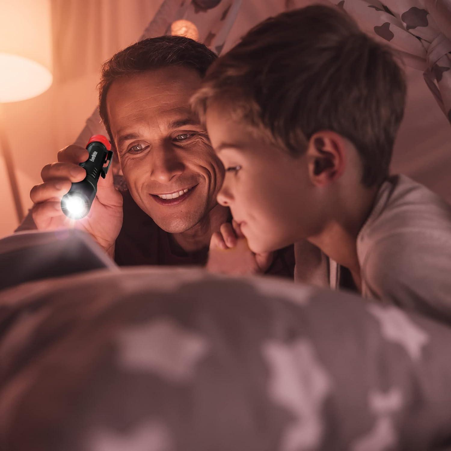 image:imageEverBrite Red Light Penlight Flashlight with 395nm UV BlacklightWhite Light MultiFunction LED Pocket Pen Light AAA Batteries Included for Night Vision Pet Stain Detection Camping 2pack1