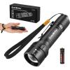 image:imageEverBrite 150 Lumen Super Small Mini LED Flashlight 3 Lighting Modes Zoomable Adjustable Focus for Camping Hiking Fishing Running Power Outages amp Emergencies 1 AA Battery Included