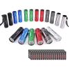 image:imageEverBrite 30Pack Mini Flashlight Set Aluminum LED Handheld Torches with Lanyard Assorted Colors 90xAAA Batteries Included for Emergency Night Reading Camping Power Outage Bulk Holiday Gifts18pack multicolor