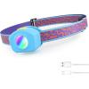 image:imageEverBrite LED Headlamp Rechargeable Kids Headlamp with RGB Mode and Adjustable Headband 3 Modes Multicolor Headlamp for Camping Reading Exploring Halloween ChristmasAzure