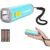 image:imageEverBrite Small Flashlight Mini LED Flashlight Plastic Torch Use for Emergencies Camping Outdoor with Lanyard 3AAA Battery Included BlueBlue